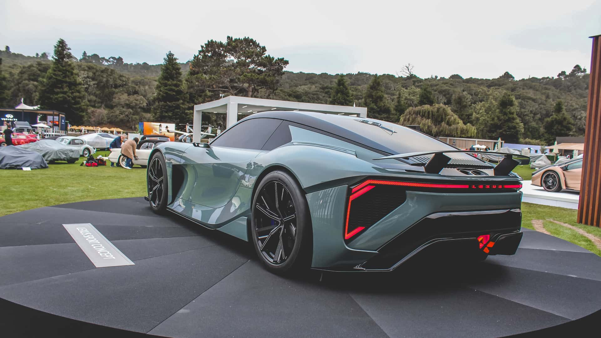 لكزس تكشف عن خليفة LFA بمحرك V8 عالي الأداء، صورة 8 من 10