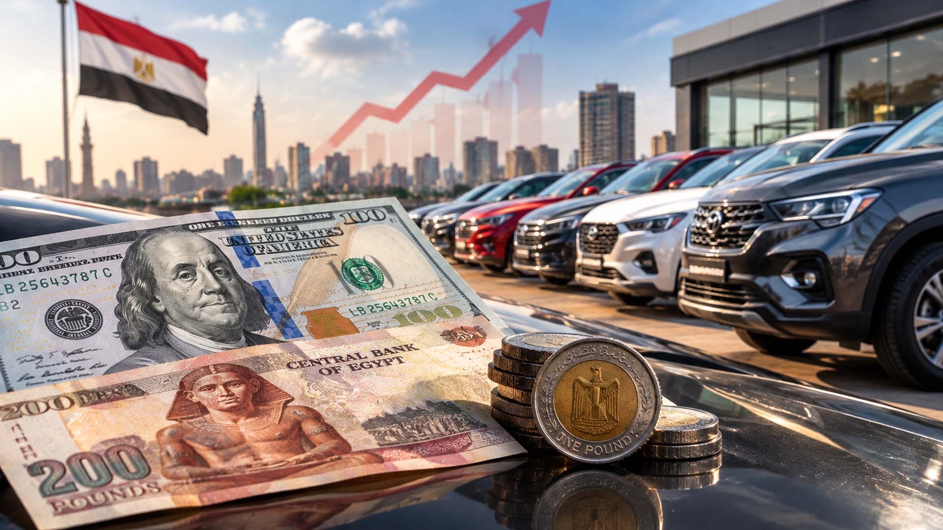 الدولار عند 54.5 جنيه يشعل أسعار السيارات في مصر.. زيادات جديدة وعودة الأوفر برايس