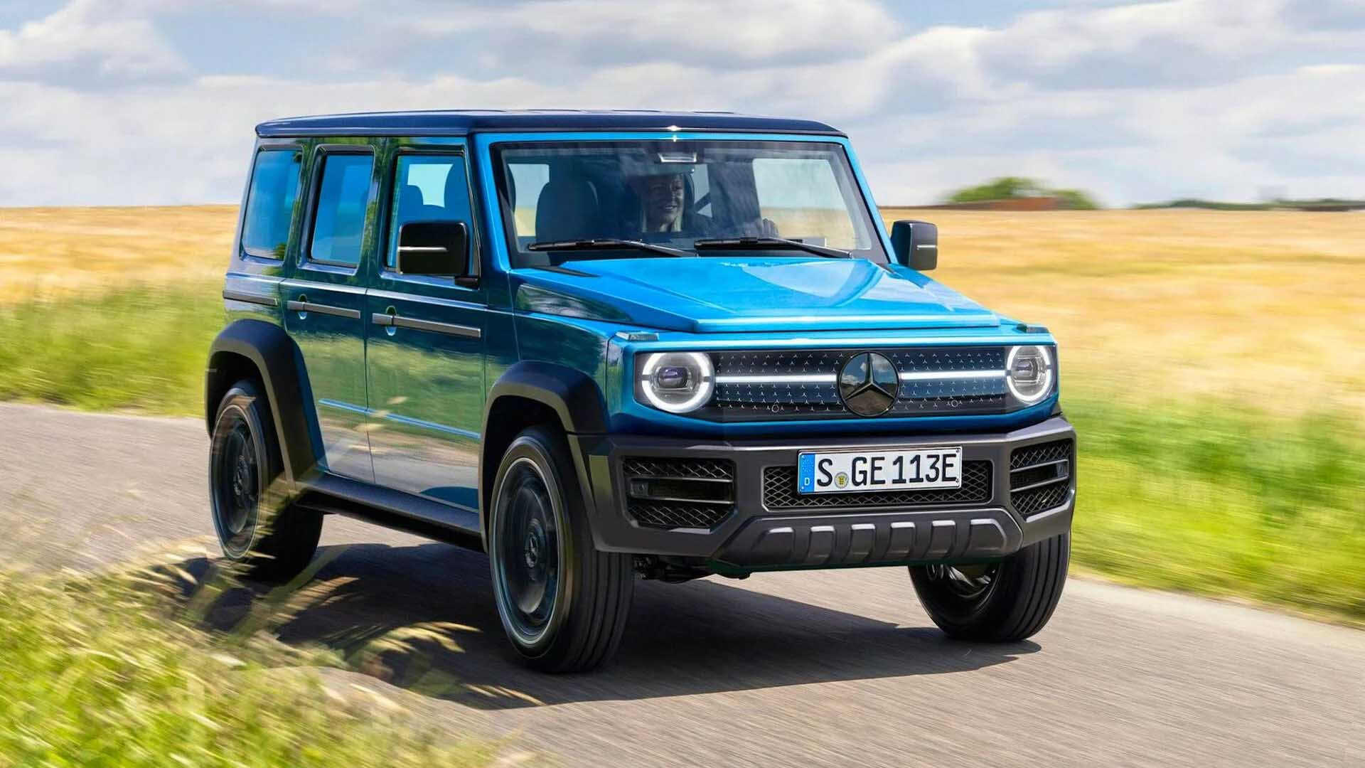 مرسيدس تواصل خططها للكشف عن أصغر نسخة من G-Class