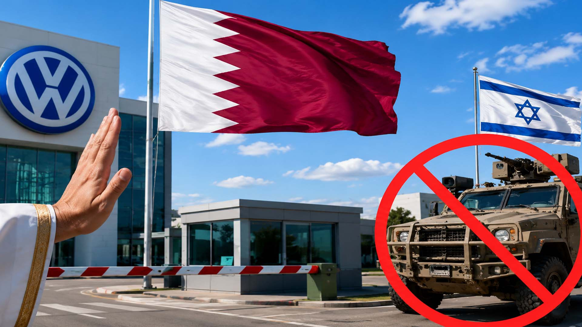 قطر تُفشل خطة لفولكس واجن لإنتاج مركبات عسكرية إسرائيلية