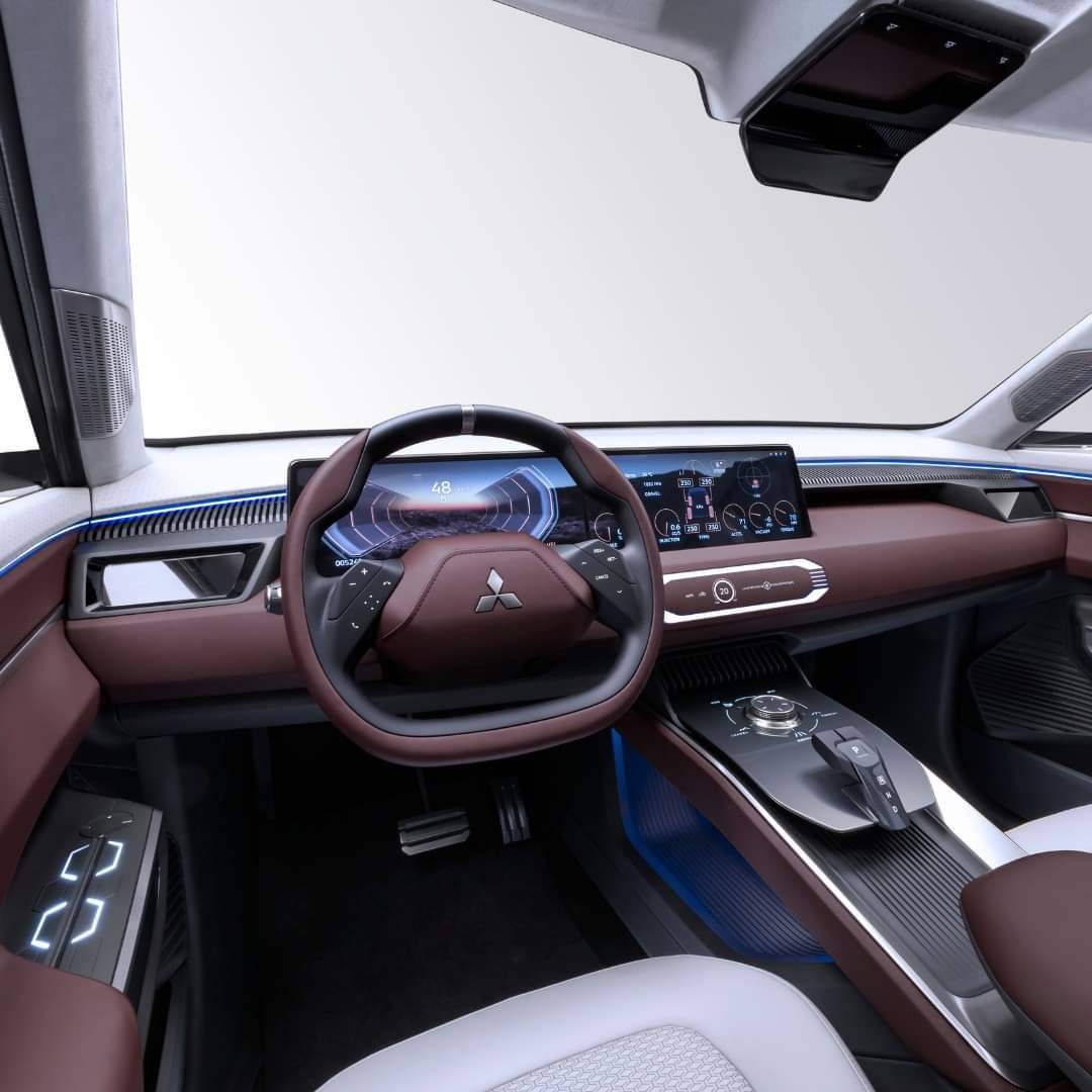 ميتسوبيشي DST 2025 الجديدة كليًا: SUV عائلية بسبعة مقاعد وتصميم عصري، صورة 4 من 10